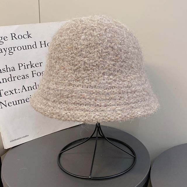 Knit Bucket Hat SpreePicky