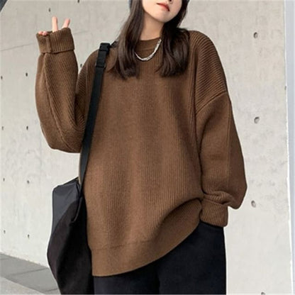 Soft-Knit Oversized Sweater in 6 Colors SpreePicky