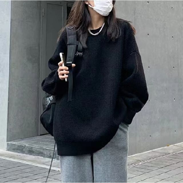 Soft-Knit Oversized Sweater in 6 Colors SpreePicky