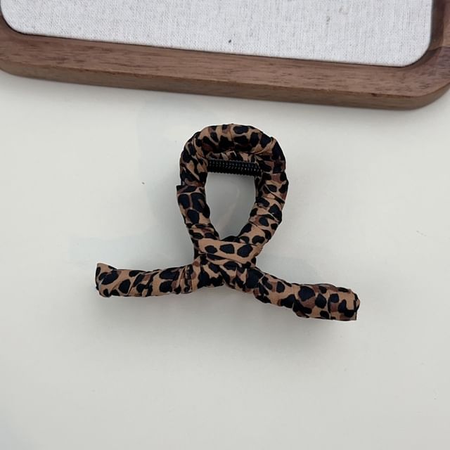 Leopard Print Hair Claw SpreePicky