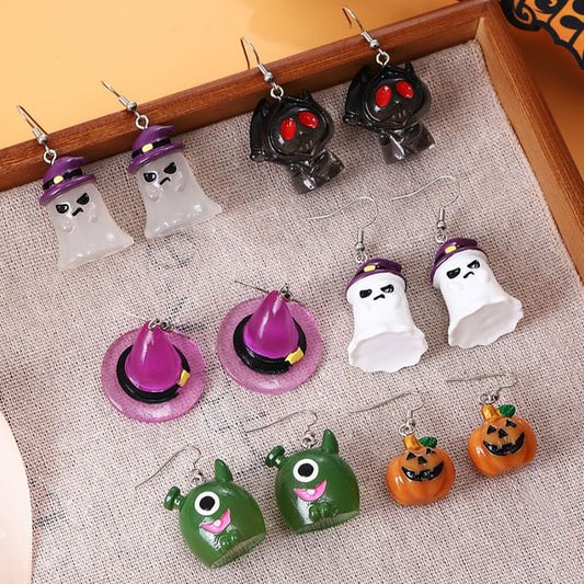 Halloween Resin Drop Earring SpreePicky