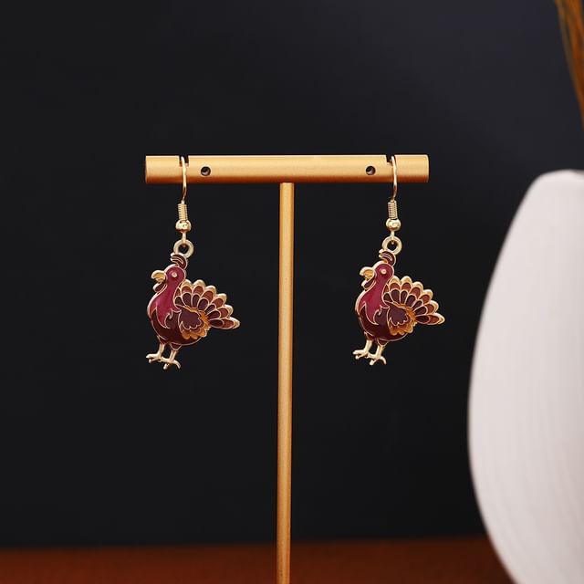 Thanksgiving Glaze Drop Earring SpreePicky