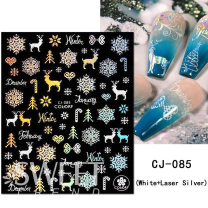 Holographic Nail Art Stickers SpreePicky