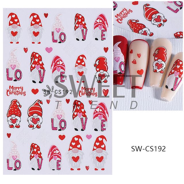 Elf Nail Art Stickers (Various Designs) SpreePicky