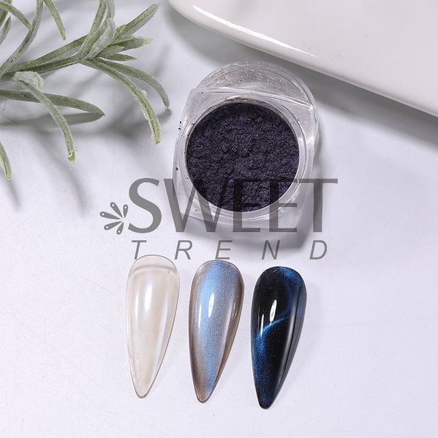 Cat Eye Powder Nail Art Decoration SpreePicky