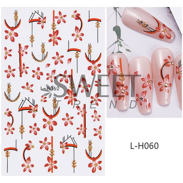 Autumn Nail Art Stickers (Various Designs) SpreePicky