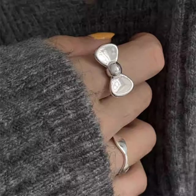 Silver Tone Open Ring SpreePicky