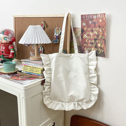 Ruffle Tote Bag SpreePicky