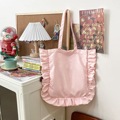 Ruffle Tote Bag SpreePicky