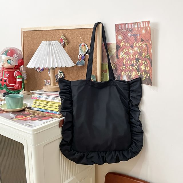 Ruffle Tote Bag SpreePicky