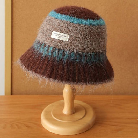 Gradient Knit Cloche Hat SpreePicky