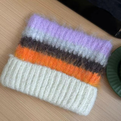 Cat Ear Color Block Beanie SpreePicky