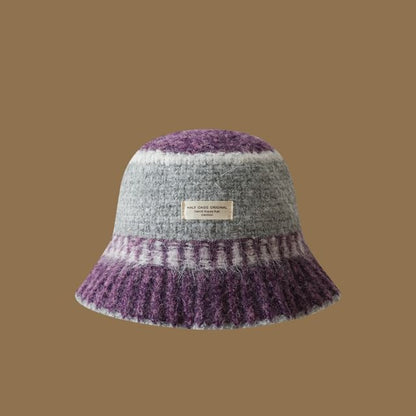 Gradient Knit Cloche Hat SpreePicky