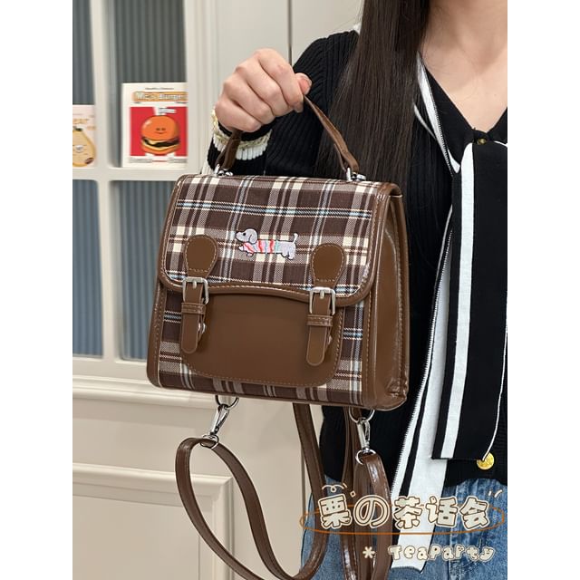 Plaid Flap Crossbody Bag SpreePicky