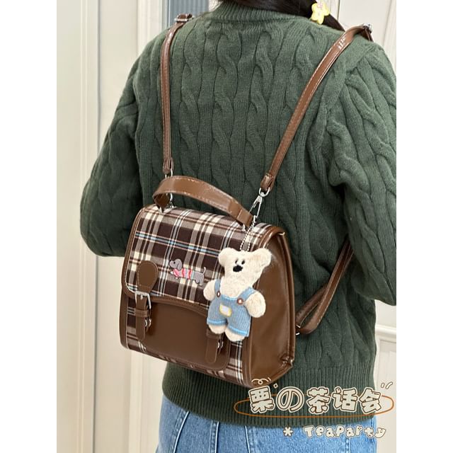 Plaid Flap Crossbody Bag SpreePicky