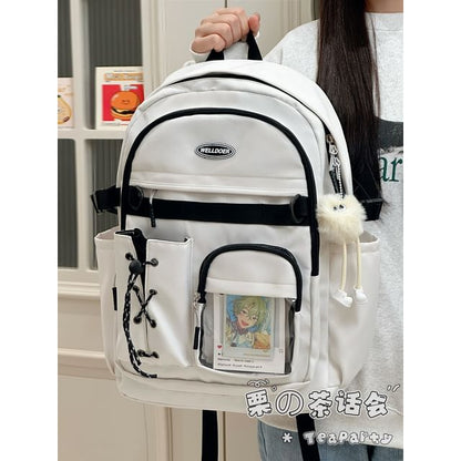 Two Tone Zip Backpack SpreePicky