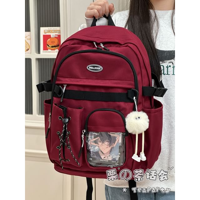 Two Tone Zip Backpack SpreePicky