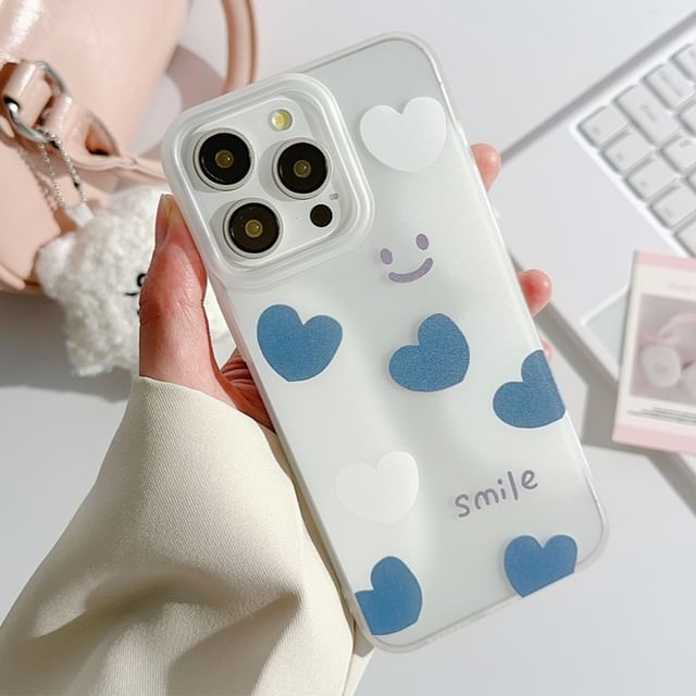 Smiley Heart Phone Case SpreePicky