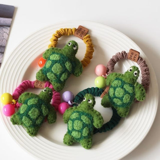 Turtle Felt Hair Tie SpreePicky