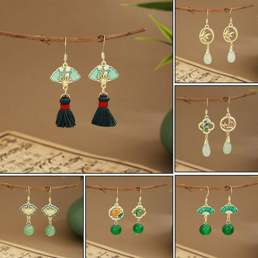 Faux Gemstone Dangle Earring SpreePicky