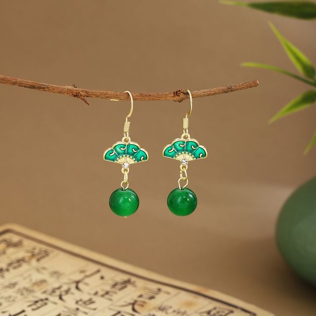 Faux Gemstone Dangle Earring SpreePicky