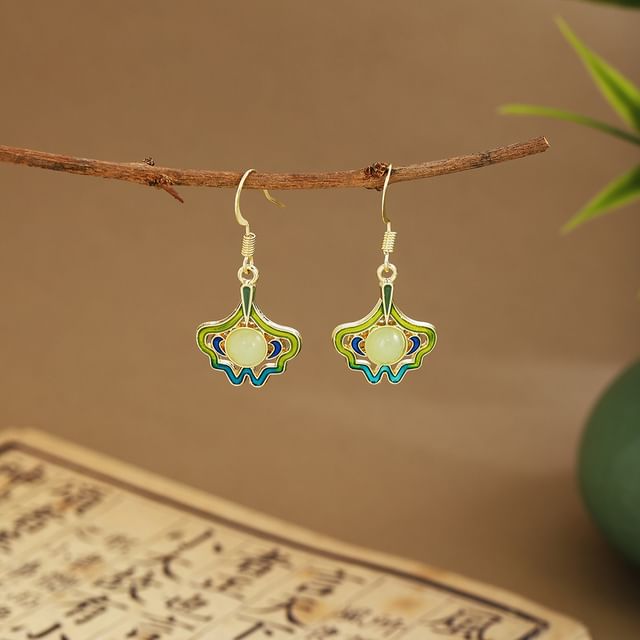 Faux Gemstone Dangle Earring SpreePicky