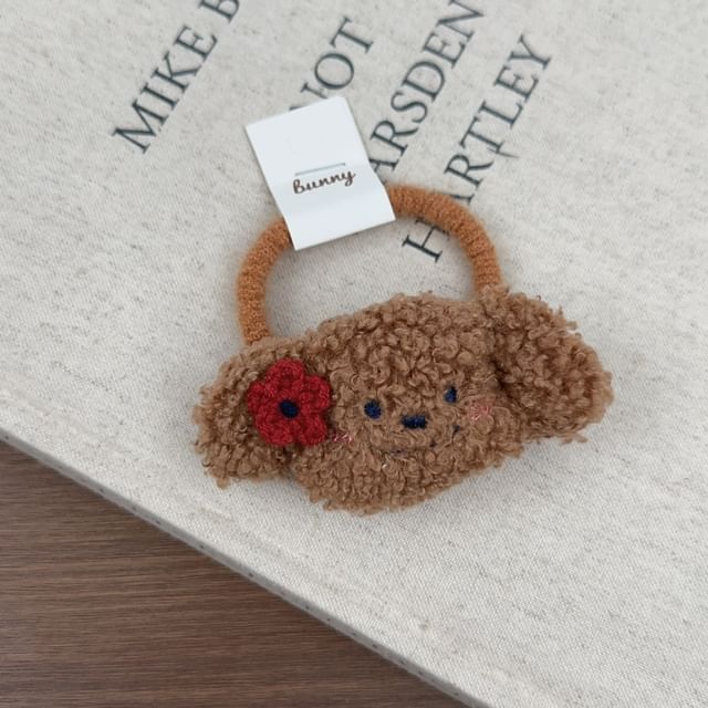 Dog Fluffy Hair Tie / Hair Clip (Various Design) SpreePicky