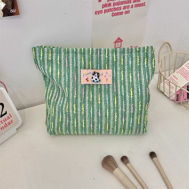 Woven Cosmetic Pouch SpreePicky