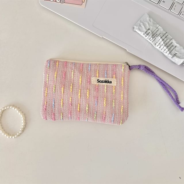 Lettering Cosmetic Pouch SpreePicky