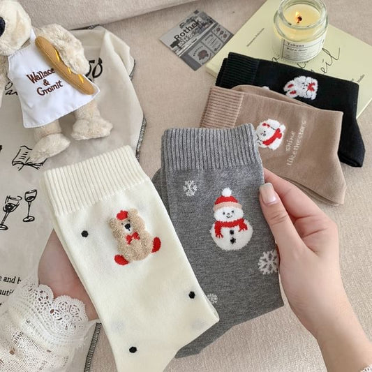 Cartoon Patterned Short Socks SpreePicky