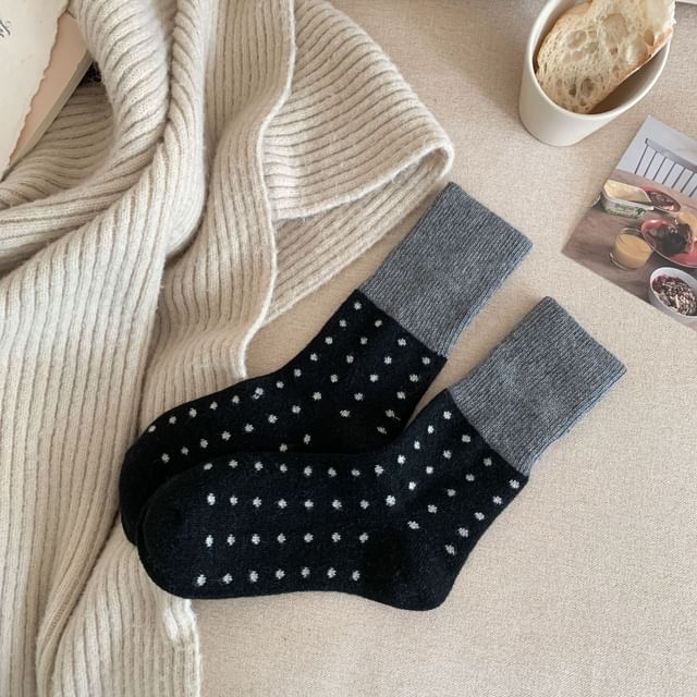 Dotted Short Socks SpreePicky