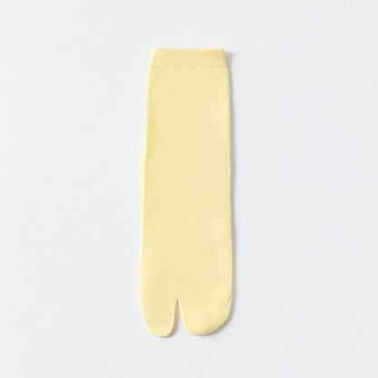 Plain Split Toe Socks SpreePicky