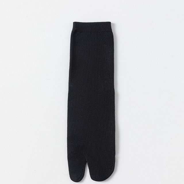 Plain Split Toe Socks SpreePicky