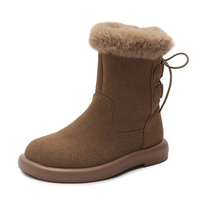 Fleece Lined Short Boots SpreePicky