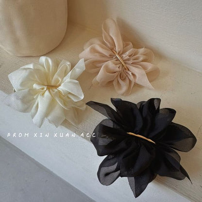 Mesh Flower Alloy Hair Clip SpreePicky