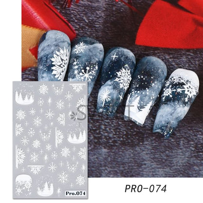 Snowflake Nail Art Stickers (Various Designs) SpreePicky