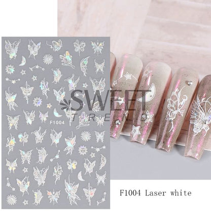 Butterfly Star Nail Art Stickers (Various Designs) SpreePicky