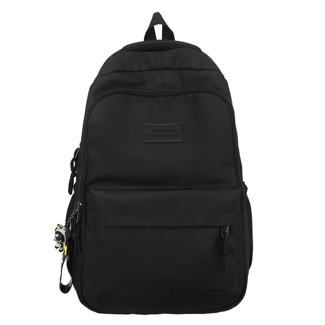 / Bag Set Applique Backpack Charm Laptop Plain FashionChic