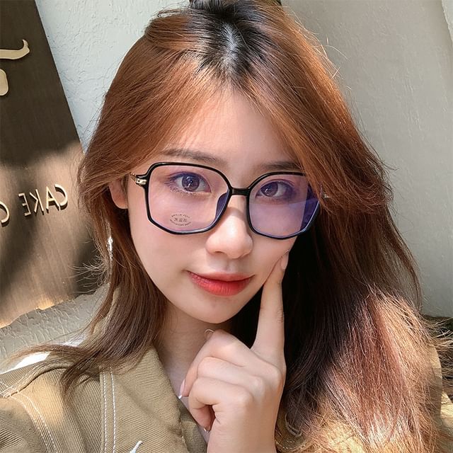 Polygon Frame Eyeglasses