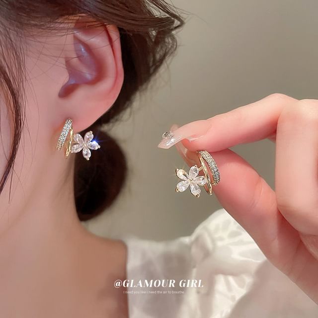 / Ear Cuff Drop Huggie Hook Stud Earring FashionChic