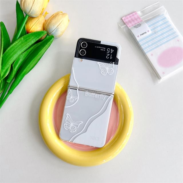 / Case Phone Set Butterfly Strap FashionChic