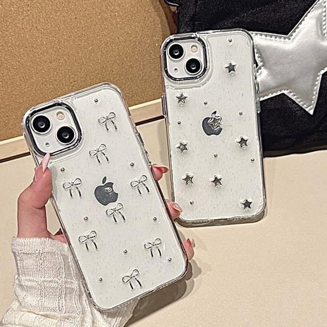 / Bow Star Case iPhone Bead FashionChic