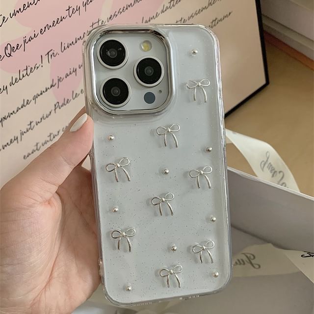 / Bow Star Case iPhone Bead FashionChic