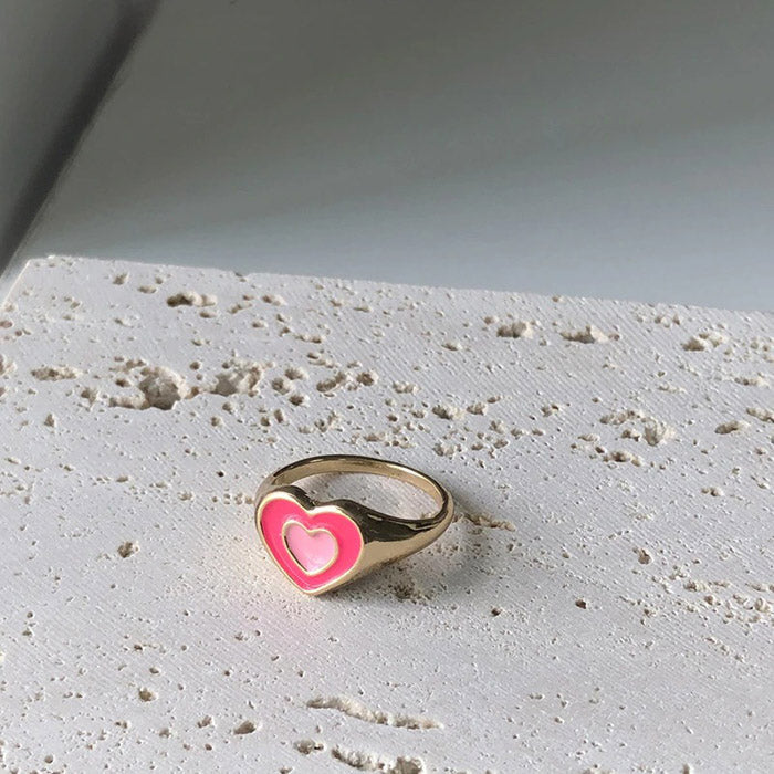 Y2K Cute Heartbreaker Ring Boogzel Clothing