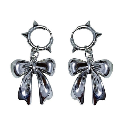 Y2K Bowknot Stud Earrings SpreePicky