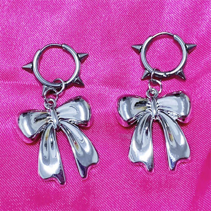 Y2K Bowknot Stud Earrings SpreePicky