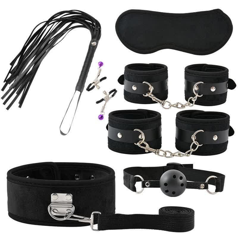 Leather Maid Cosplay Accessories 7 Piece Set Modakawa