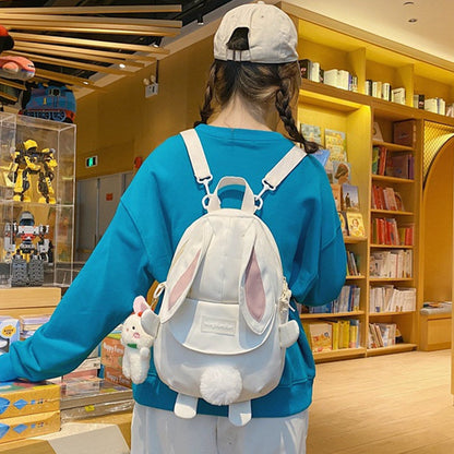 Cute Cartoon Bunny Ears Backpack modakawa