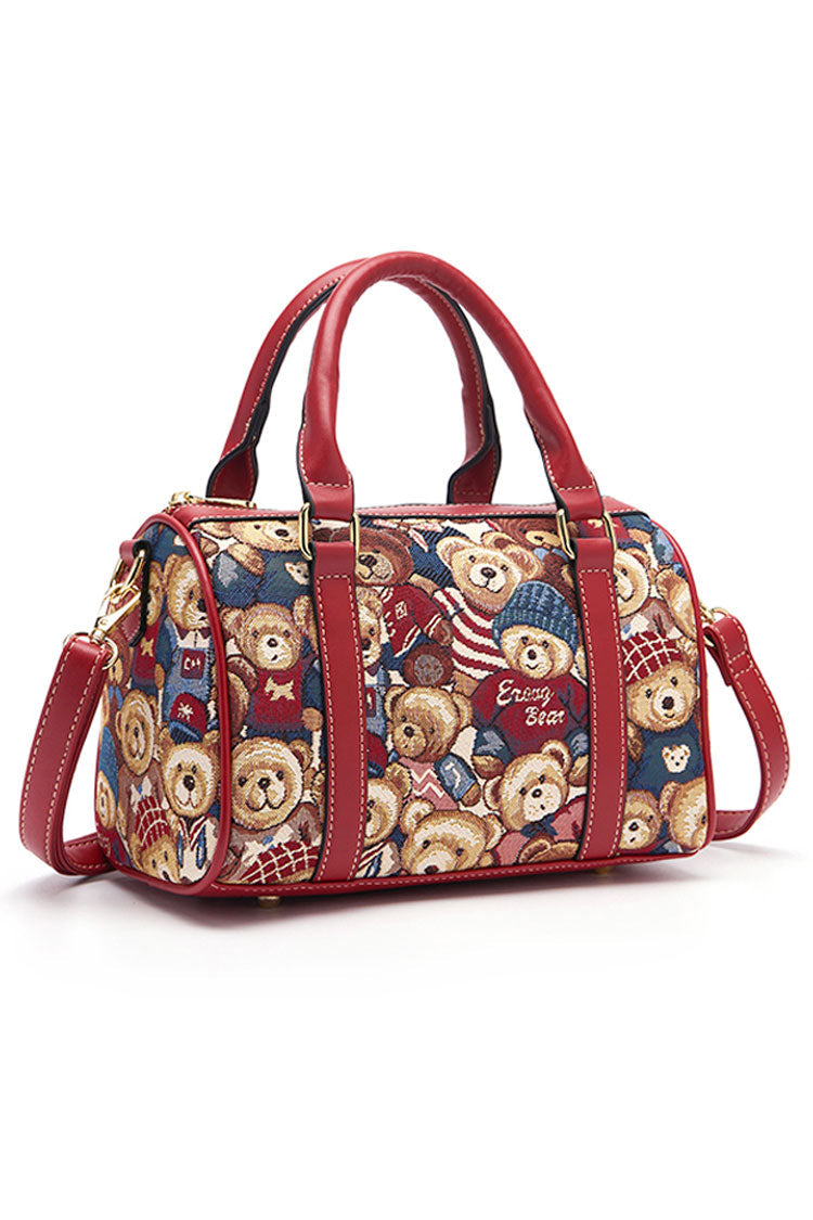 Bear Print Lolita Shoulder Bag SpreePicky