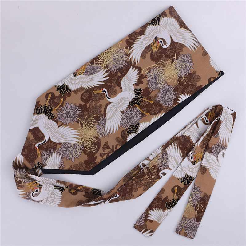 Aesthetic Print Lace Up Hanfu Waistband modakawa